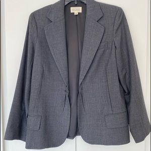 Nili Lotan charcoal blazer size 8